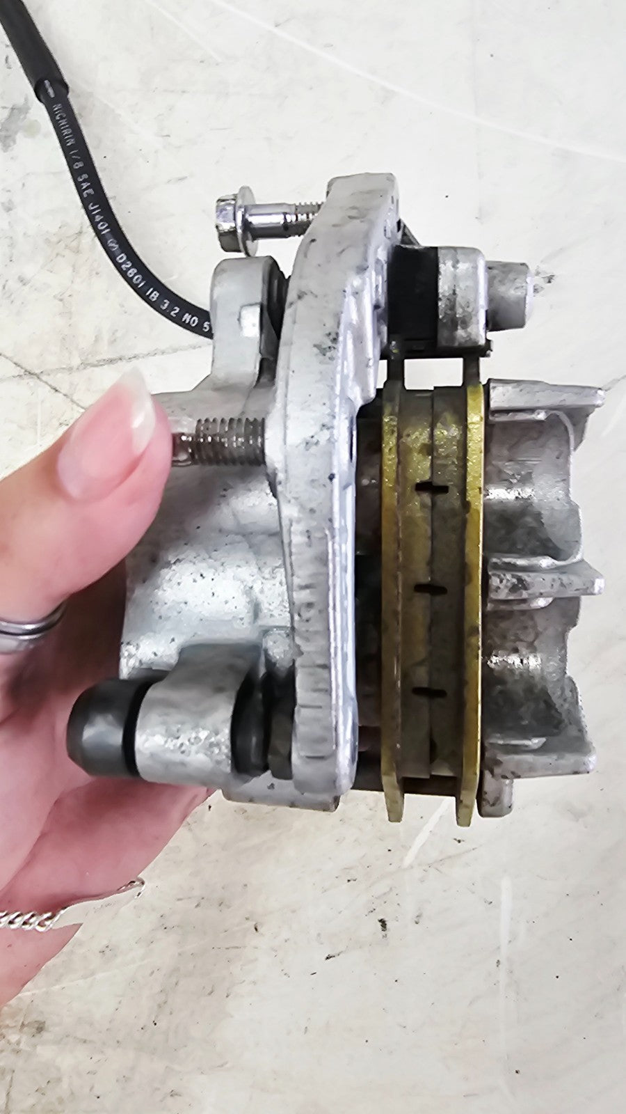 2000 HONDA VALKYRIE INTERSTATE Front Brake Master Cylinder + Dual Calliper Hose