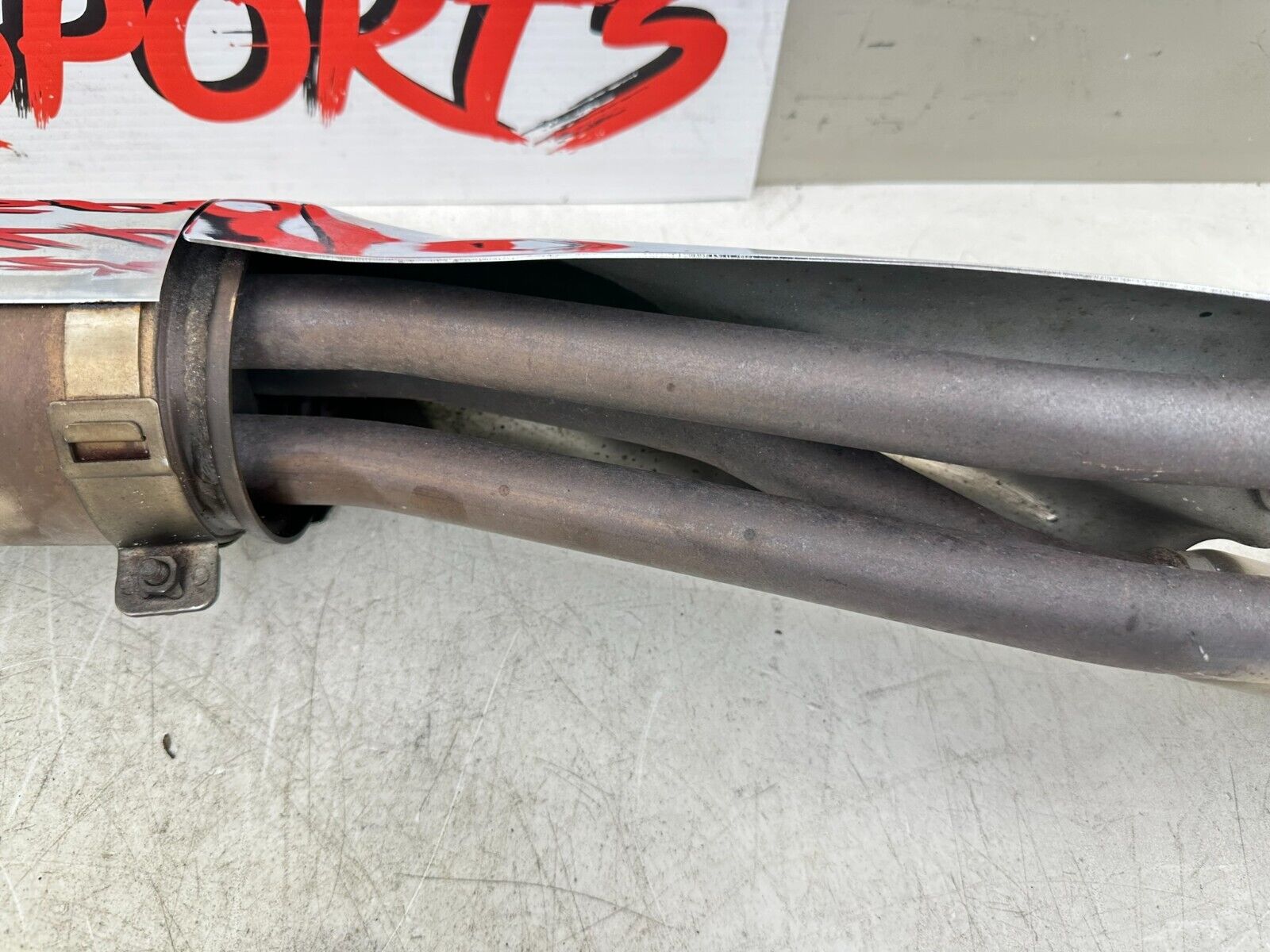 1999 HONDA VALKYRIE INTERSTATE Chrome Left Exhaust Header Pipe System Nice