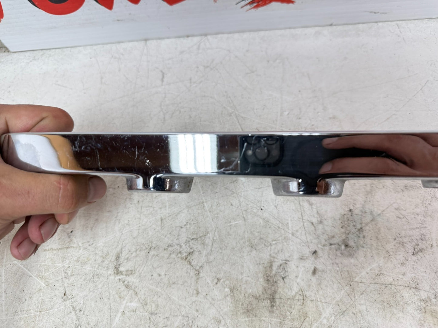 1997 HARLEY DAVIDSON SOFTAIL Triple Tree Top Clamp Chrome Handlebar OEM