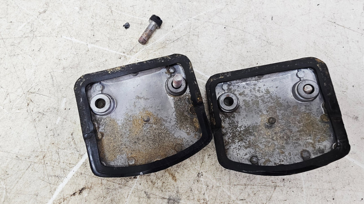 2000 HONDA VALKYRIE INTERSTATE Rear Cylinder Head Covers Right Left Black