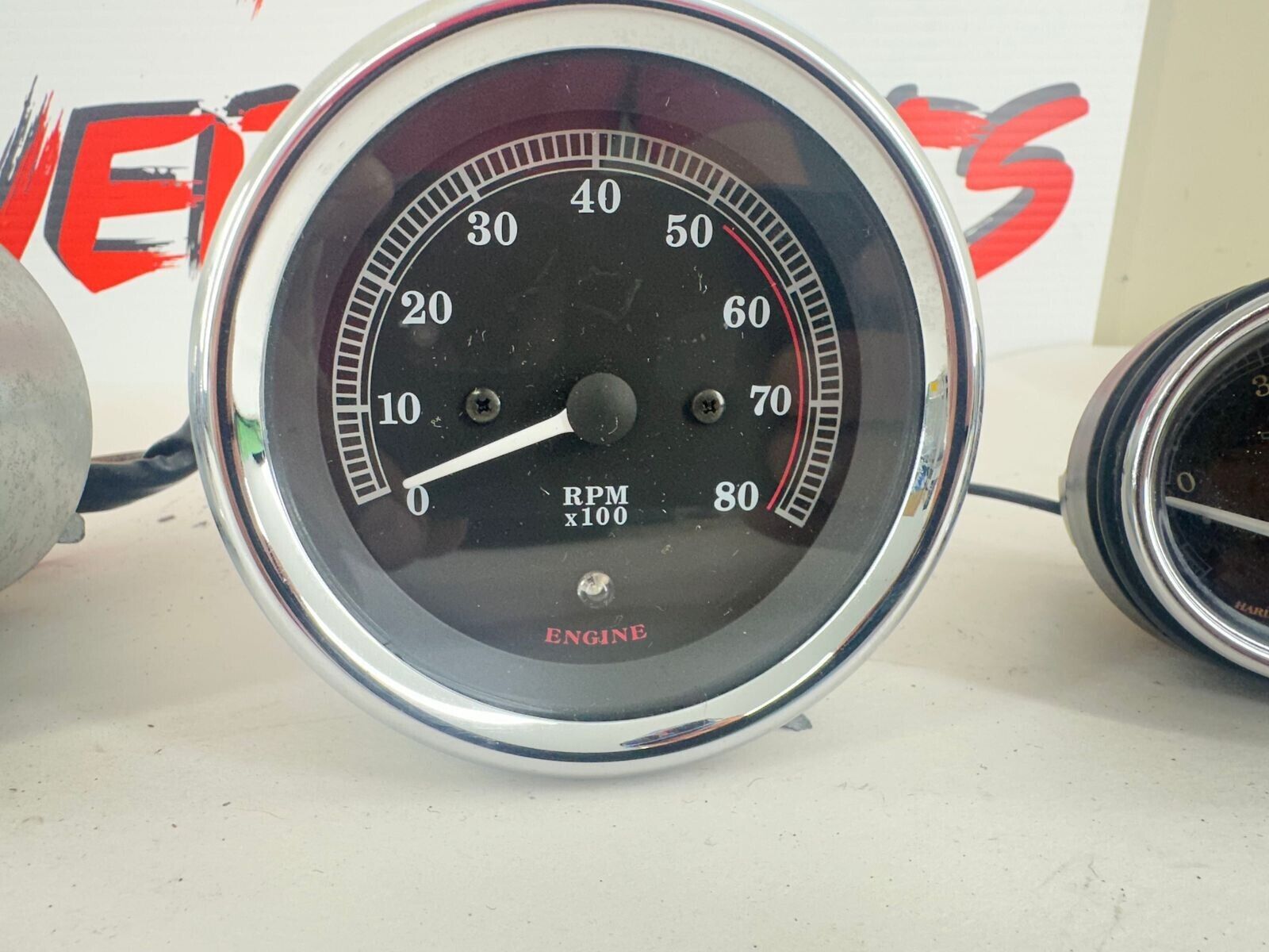 1999 HARLEY ELECTRA GLIDE 96-99 Speedometer Tachometer 0:1 Fuel Air Temp Gauge