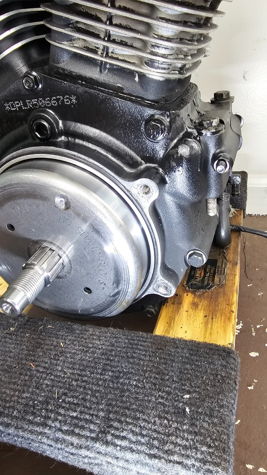 1994 HARLEY FLH ELECTRA GLIDE Evo Evolution Engine Motor 1340 80ci
