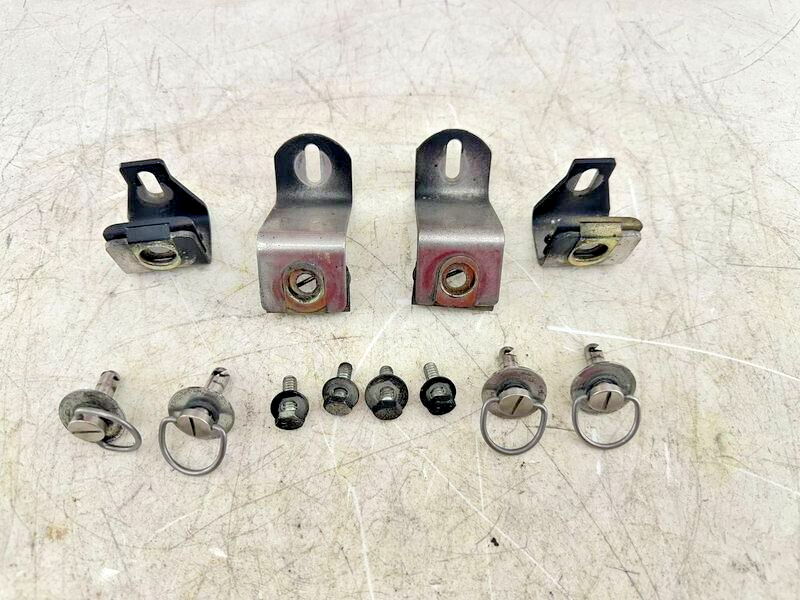 1999 HARLEY FLH ELECTRA GLIDE OEM HD Saddlebag Mounting Lock Pins + Hardware