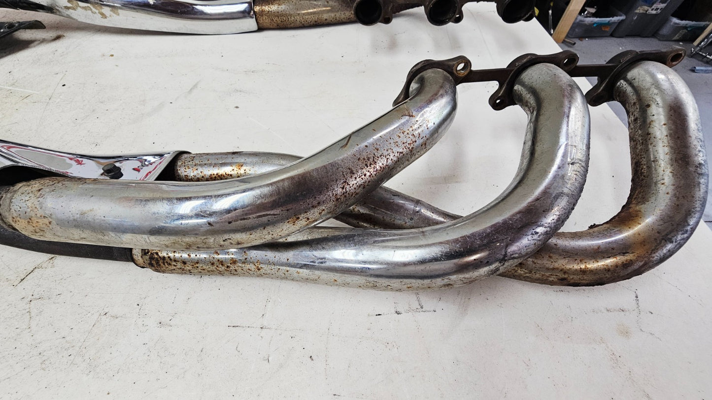 2000 HONDA VALKYRIE INTERSTATE Exhaust Header Muffler Pipe System Chrome