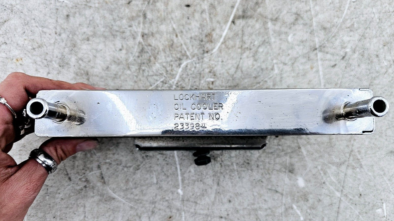 1995 HARLEY DYNA CONVERTIBLE Oil Cooler Panhead Shovelhead 233984