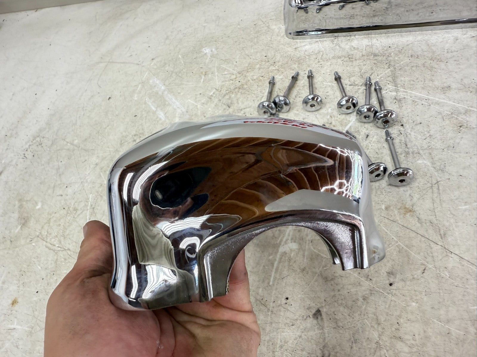 2001 HONDA VALKYRIE INTERSTATE  Valve Head Chrome Cover Bolts + MTG Hardware