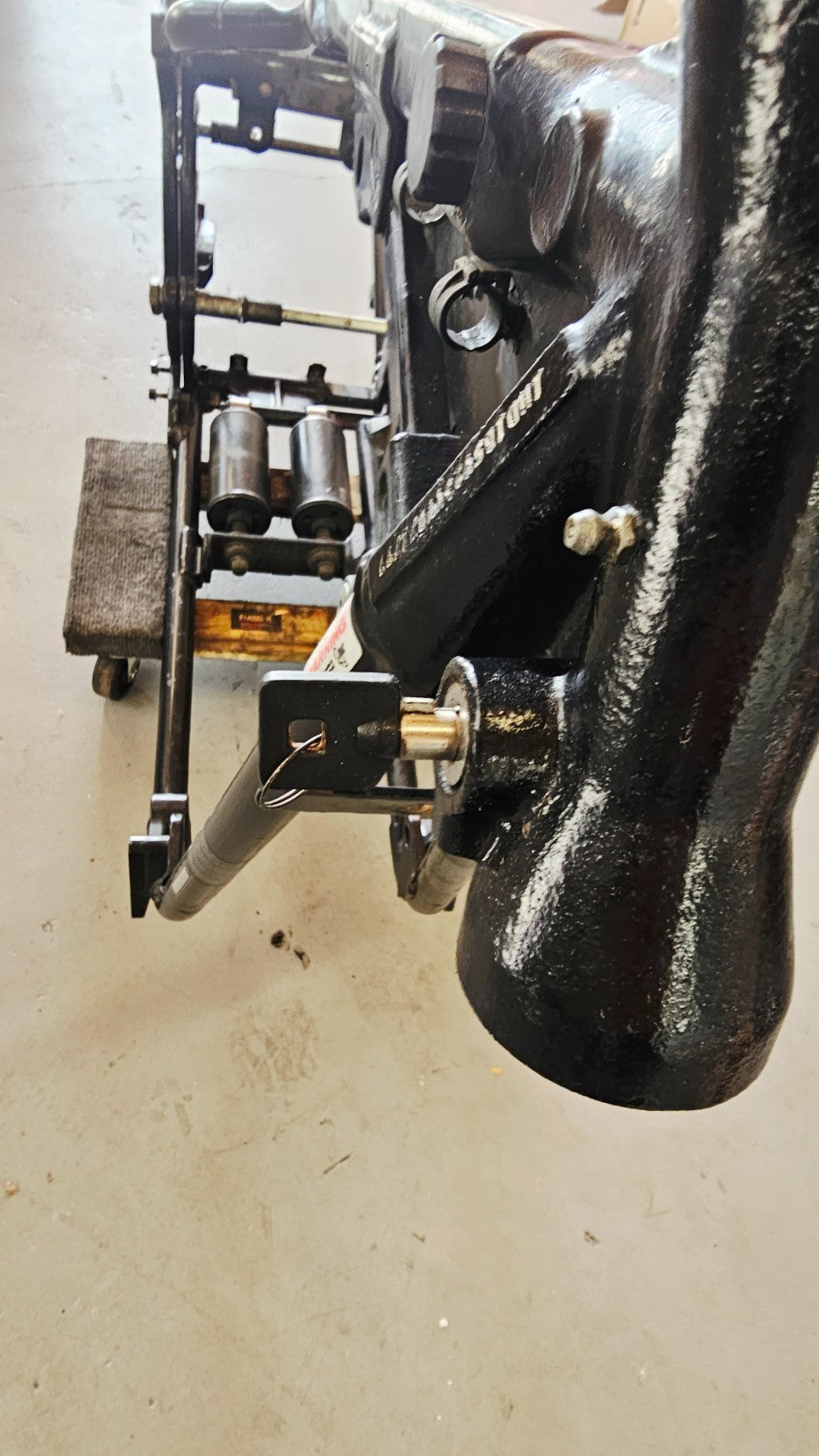 2000 HARLEY SOFTAIL DEUCE Main Frame Chassis Straight