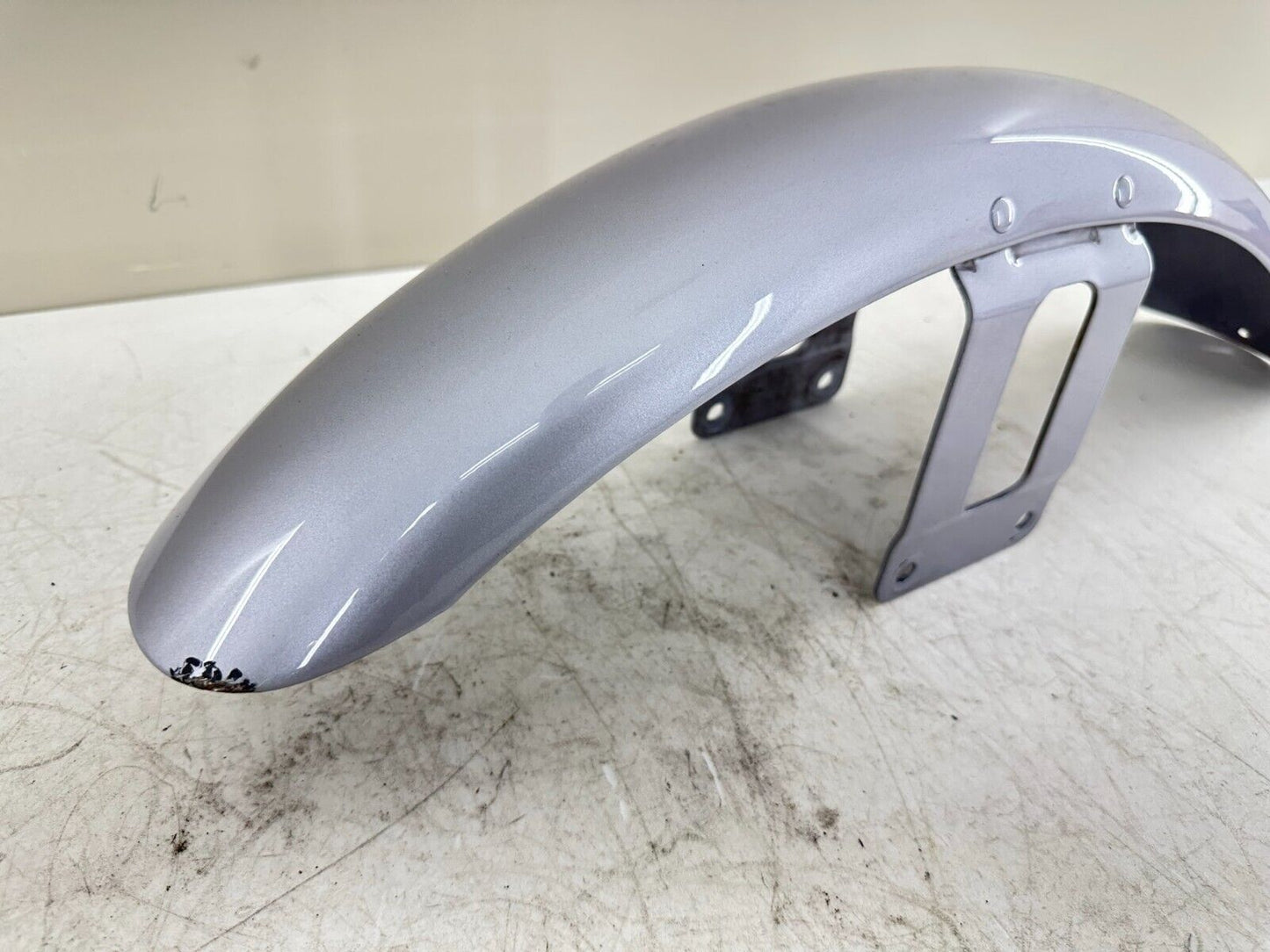 2001 Harley Davidson Sportster Dyna Front Fender Silver