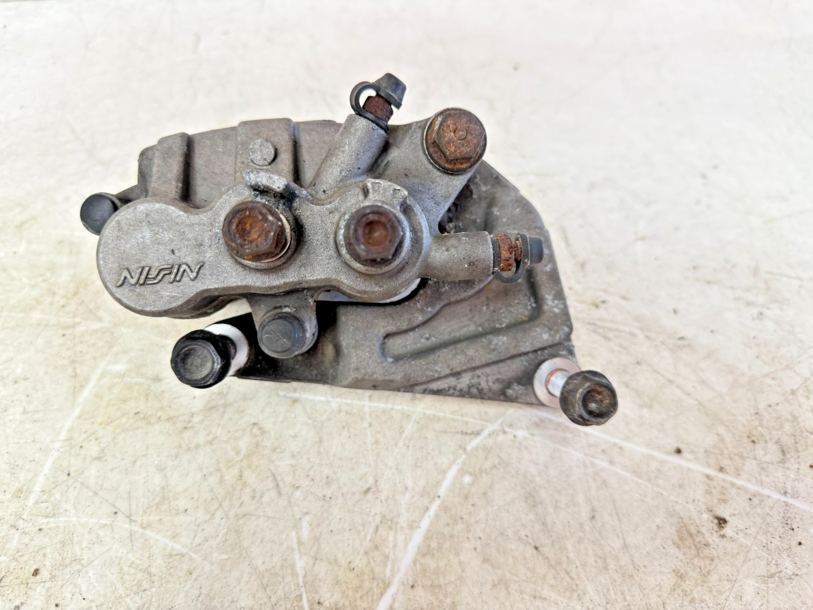 2002 Honda Goldwing GL1800 OEM Rear Brake Caliper + Mount Bracket
