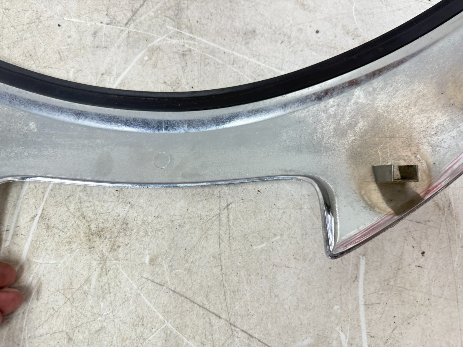 2001 HONDA VALKYRIE INTERSTATE Upper Fairing Windshield Trim Garnish Chrome