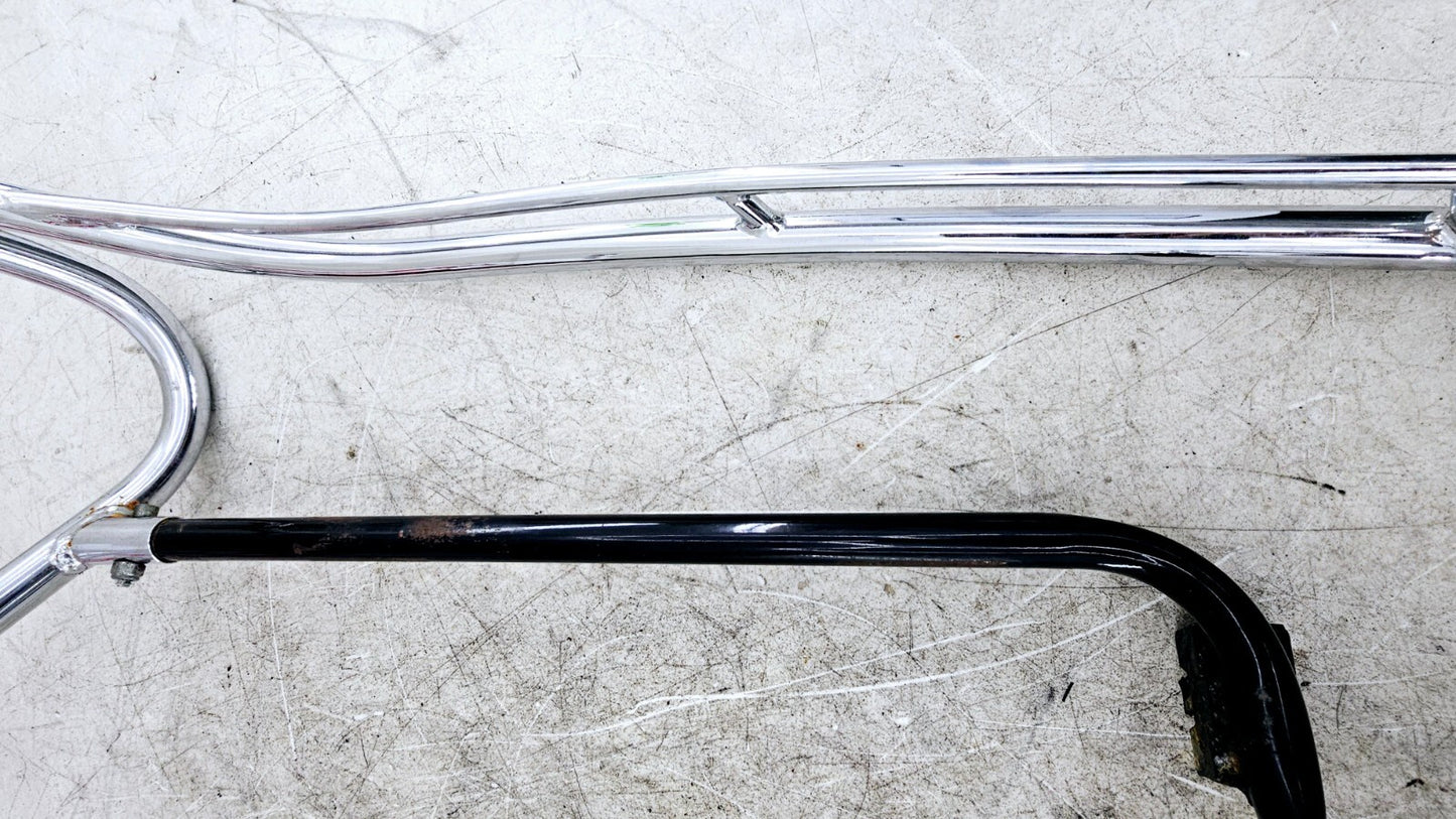 1998 HARLEY FLH ROADKING Chrome Saddlebag Surround Bumper Guard Bars