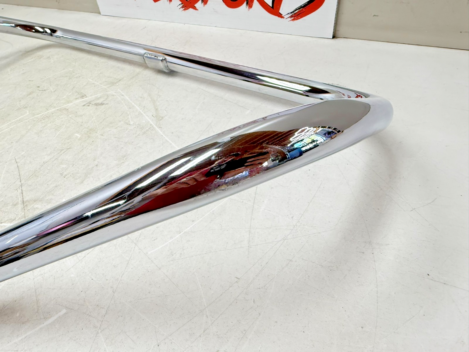 2003 HARLEY ELECTRA GLIDE Highway Bar Crash Guard Mount Bracket Chrome