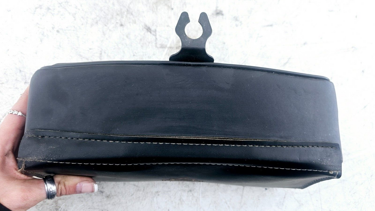 2002 HARLEY ELECTRA GLIDE OEM HD Leather Windshield Storage Bag