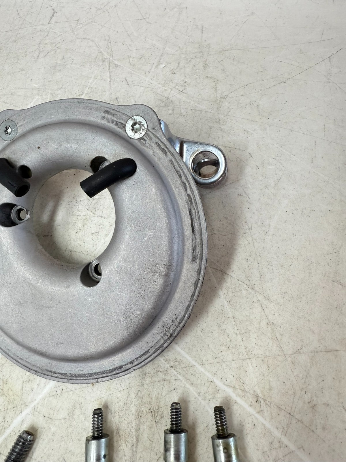 2003 HARLEY ELECTRA GLIDE Air Filter Cleaner Backing Plate & Hardware