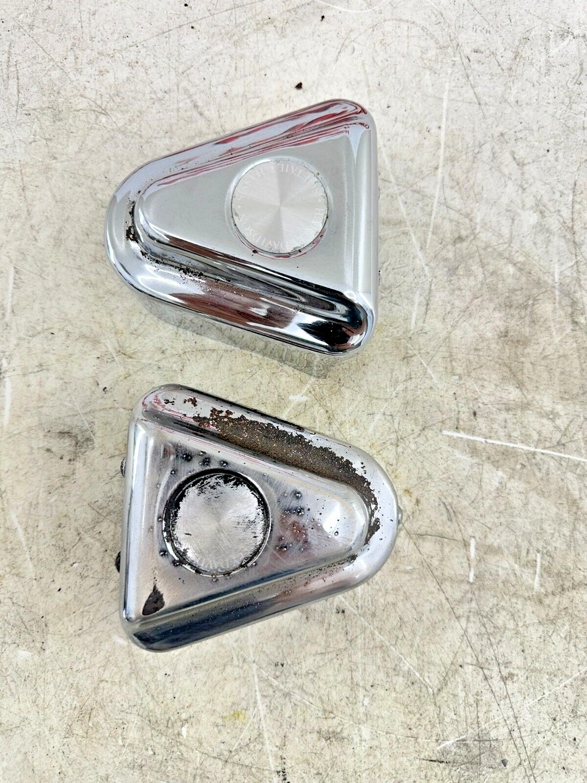 2002 HARLEY SOFTAIL Rear Axle Swing Arm Cover Guard OEM HD