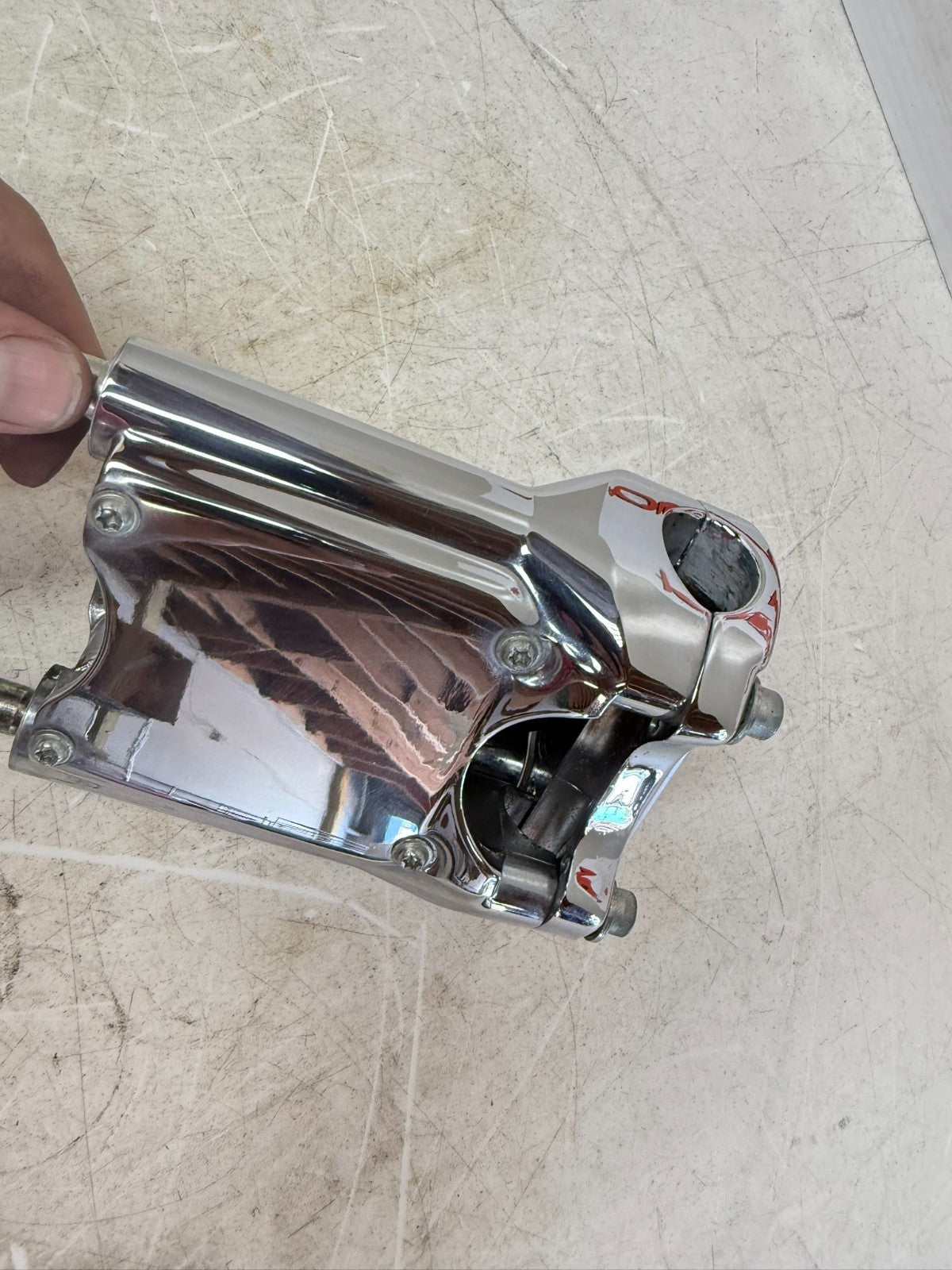 2003 Harley Davidson Sportster Handlebar Clamp Riser Clamp Chrome