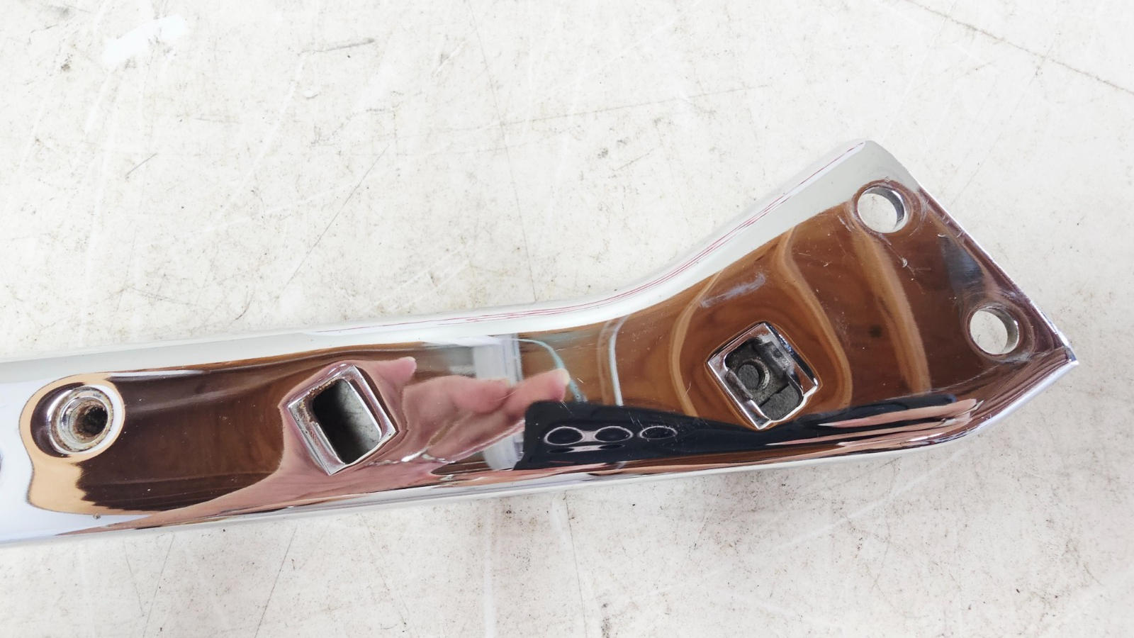 1996 HARLEY FLH ELECTRA GLIDE Chrome Saddlebag Mounting Frame Bracket