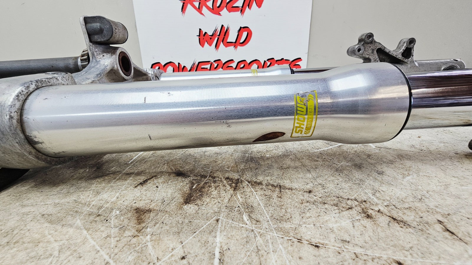 2000 HONDA VALKYRIE INTERSTATE Front End Forks Triple Tree Clamp