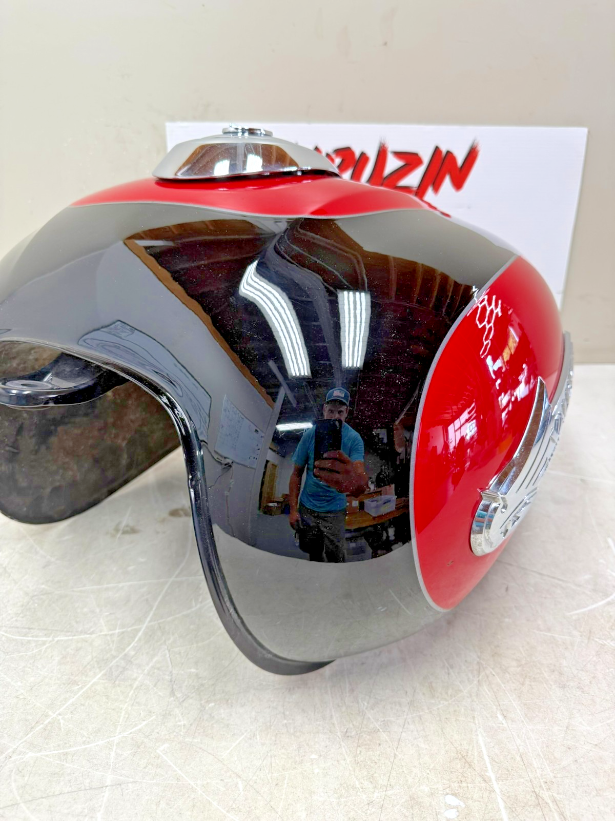 2001 HONDA VALKYRIE INTERSTATE Gas Fuel Tank  W/ key Petcock Level Sensor