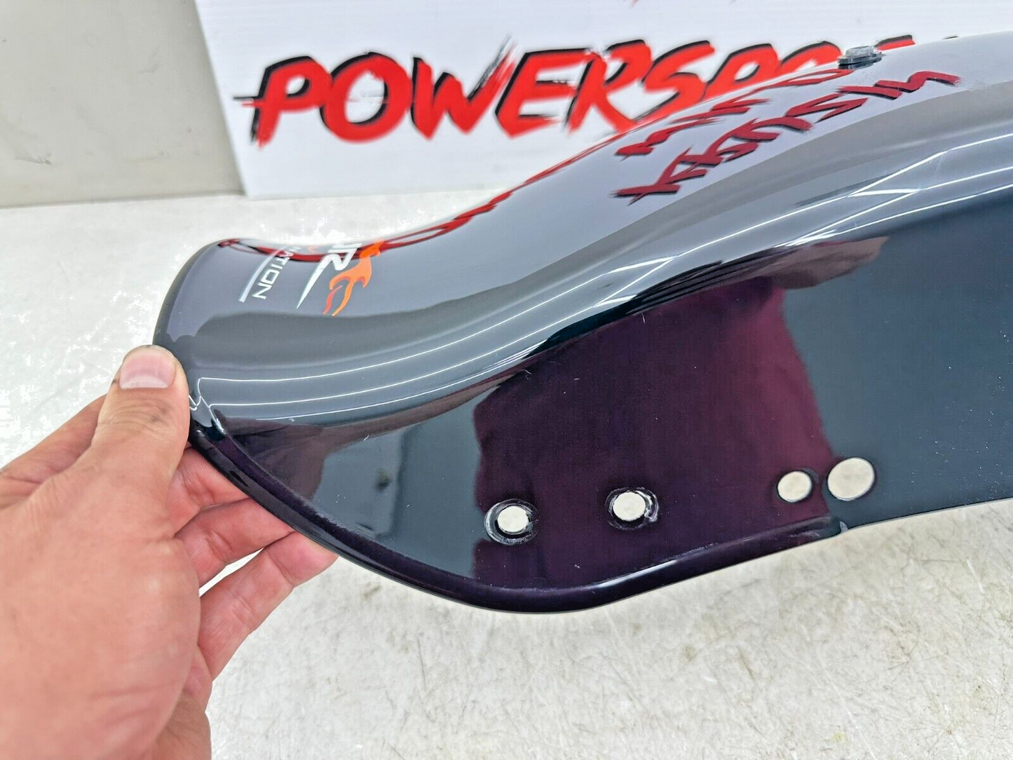 1999 HARLEY SOFTAIL OEM HD Genuine Bob Bobber Rear Fender Black Beautiful!!!