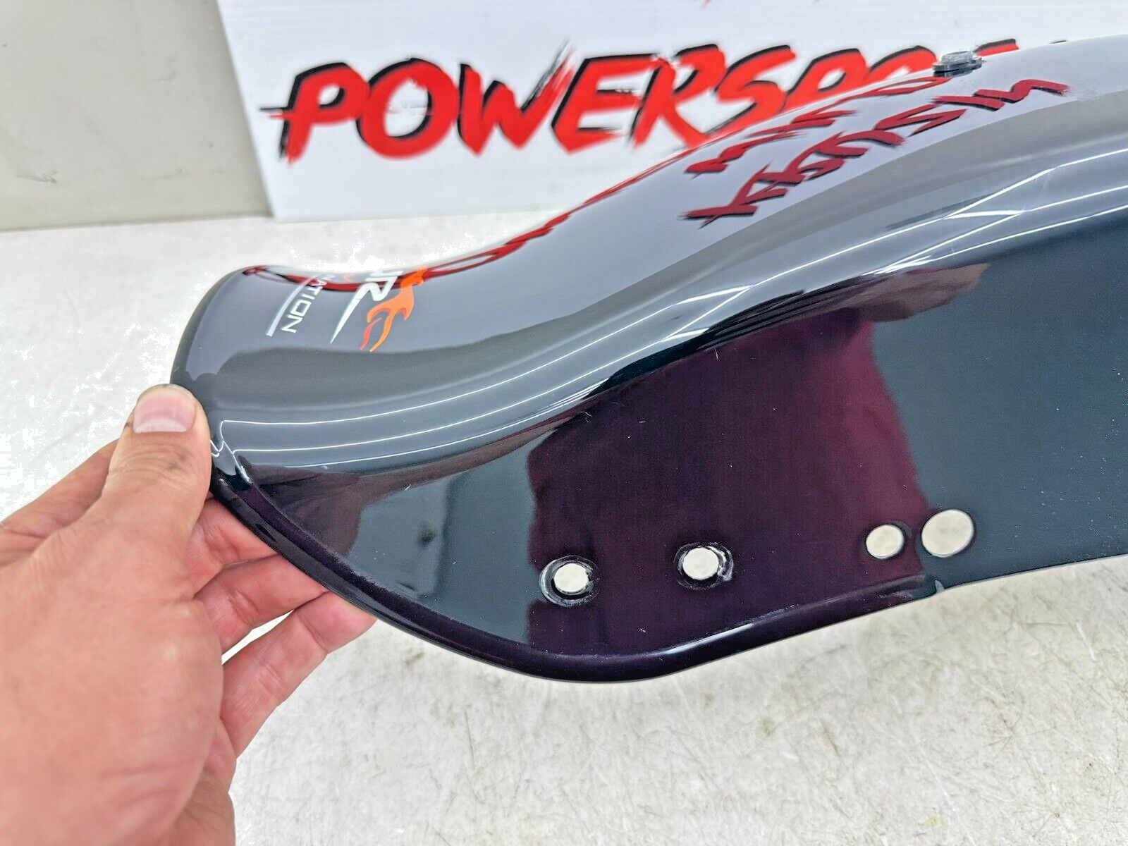 1999 HARLEY SOFTAIL OEM HD Genuine Bob Bobber Rear Fender Black Beautiful!!!