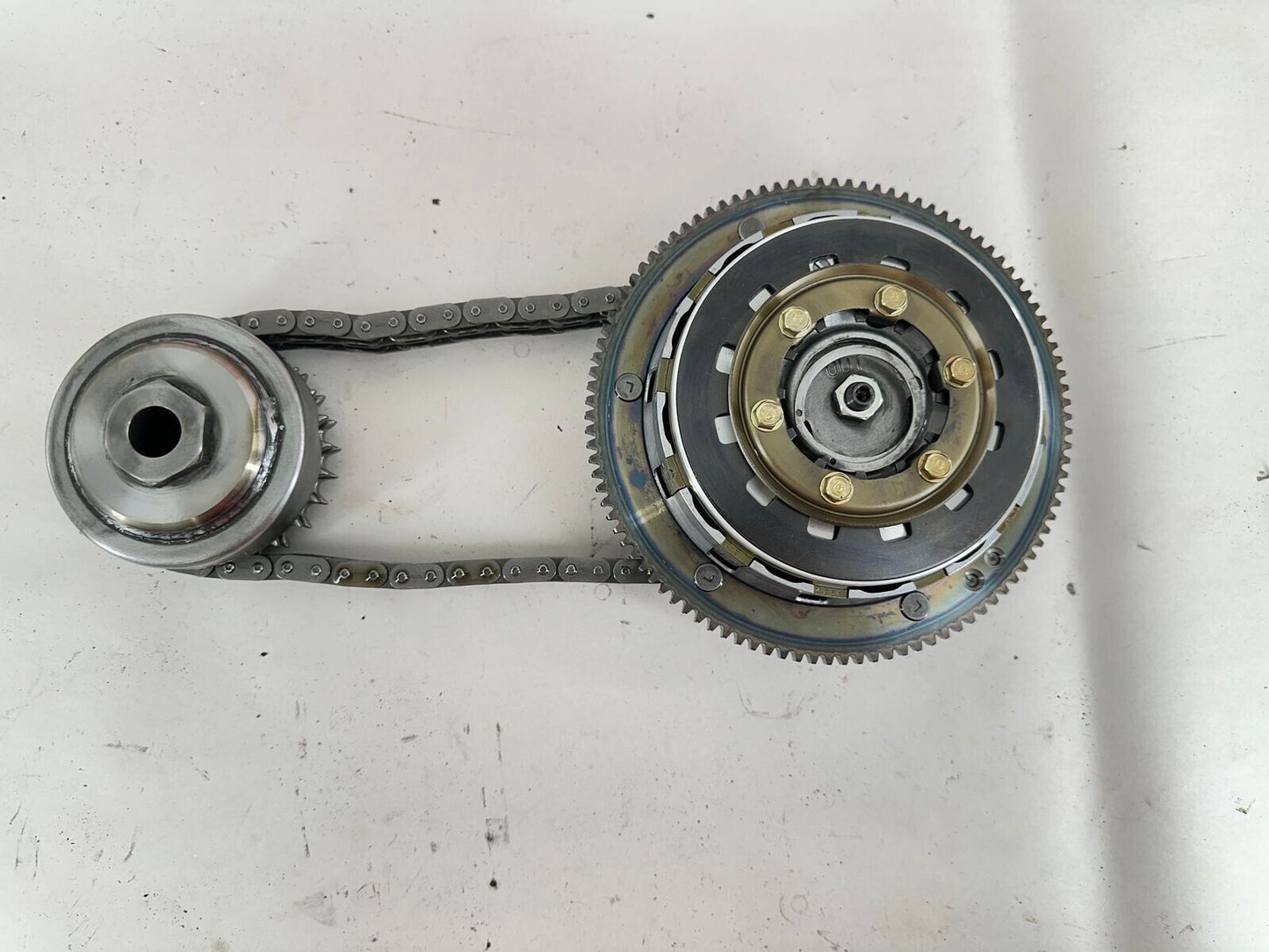 1999 HARLEY ELECTRA GLIDE Primary Clutch Chain Gears Basket