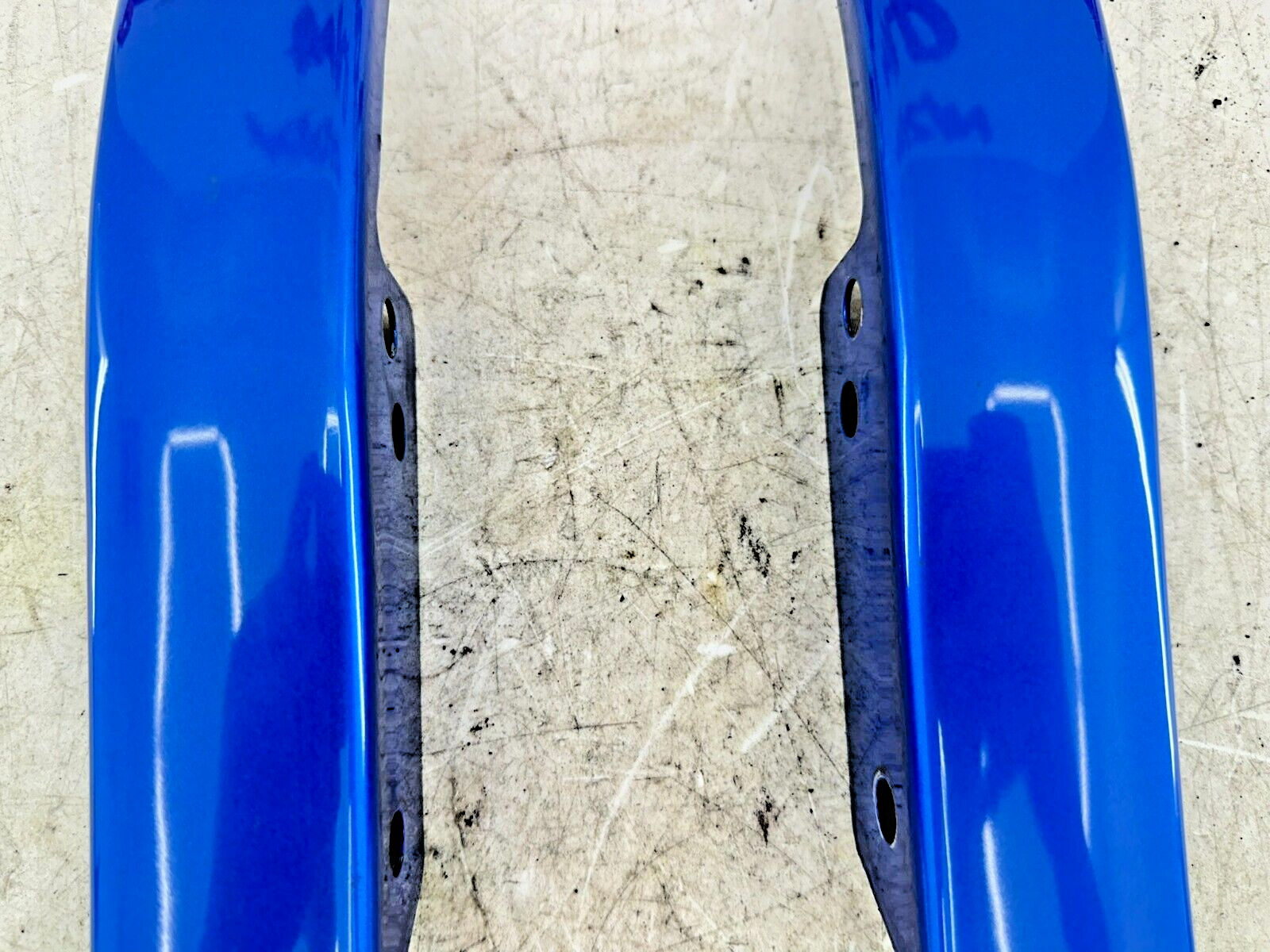 2007 Harley Electra Glide CVO Metal Saaddlebag Filler Panel OEM HD