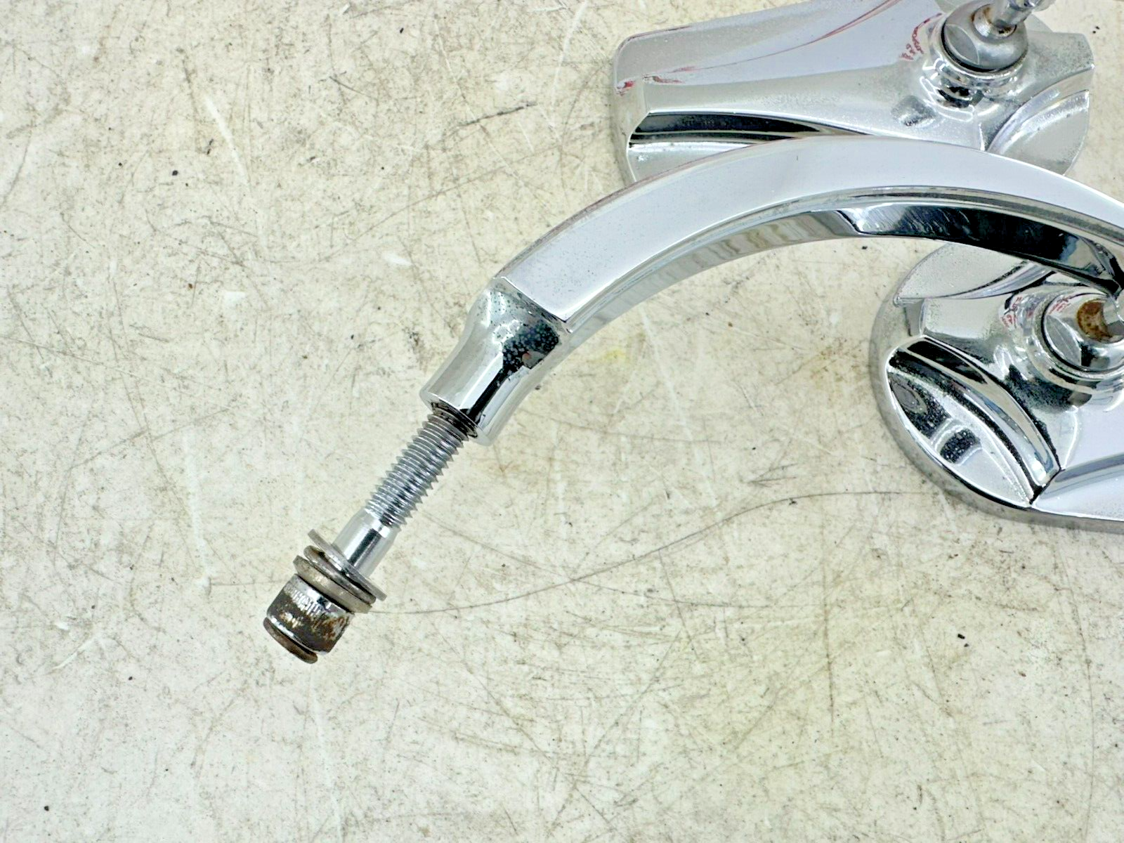 2002 HARLEY DYNA LOW RIDER Chrome Right Left Rear View Mirrors