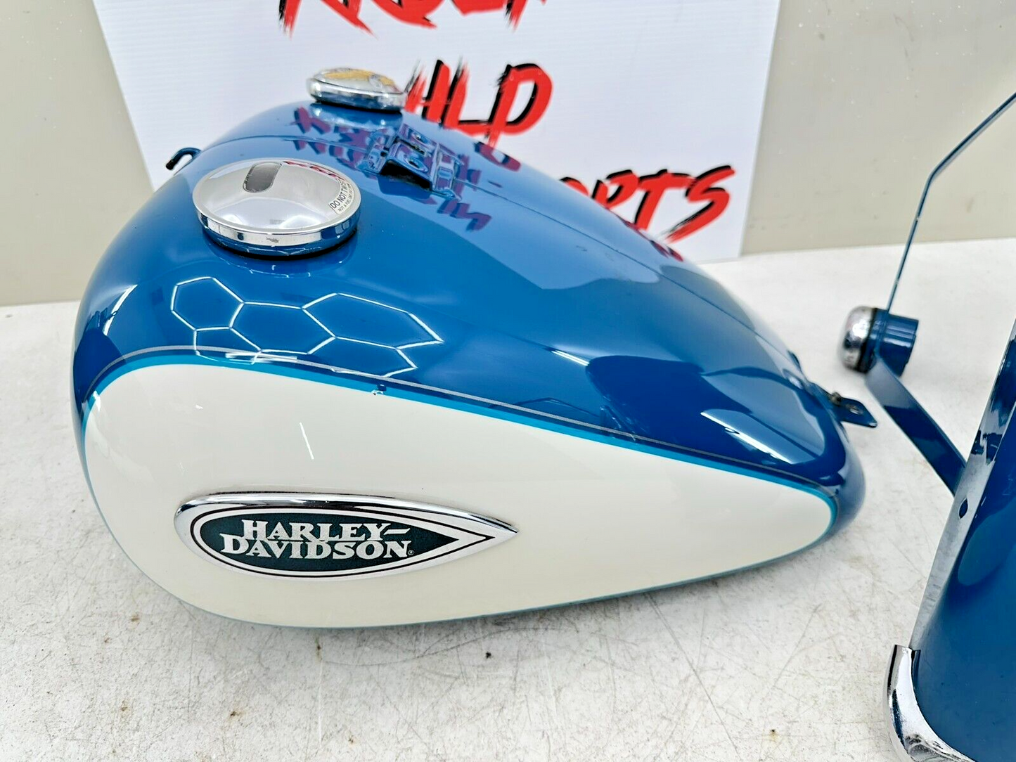 2001 HARLEY SOFTAIL FLTSTS Heritage Springer Front Rear Fender Gas Tank