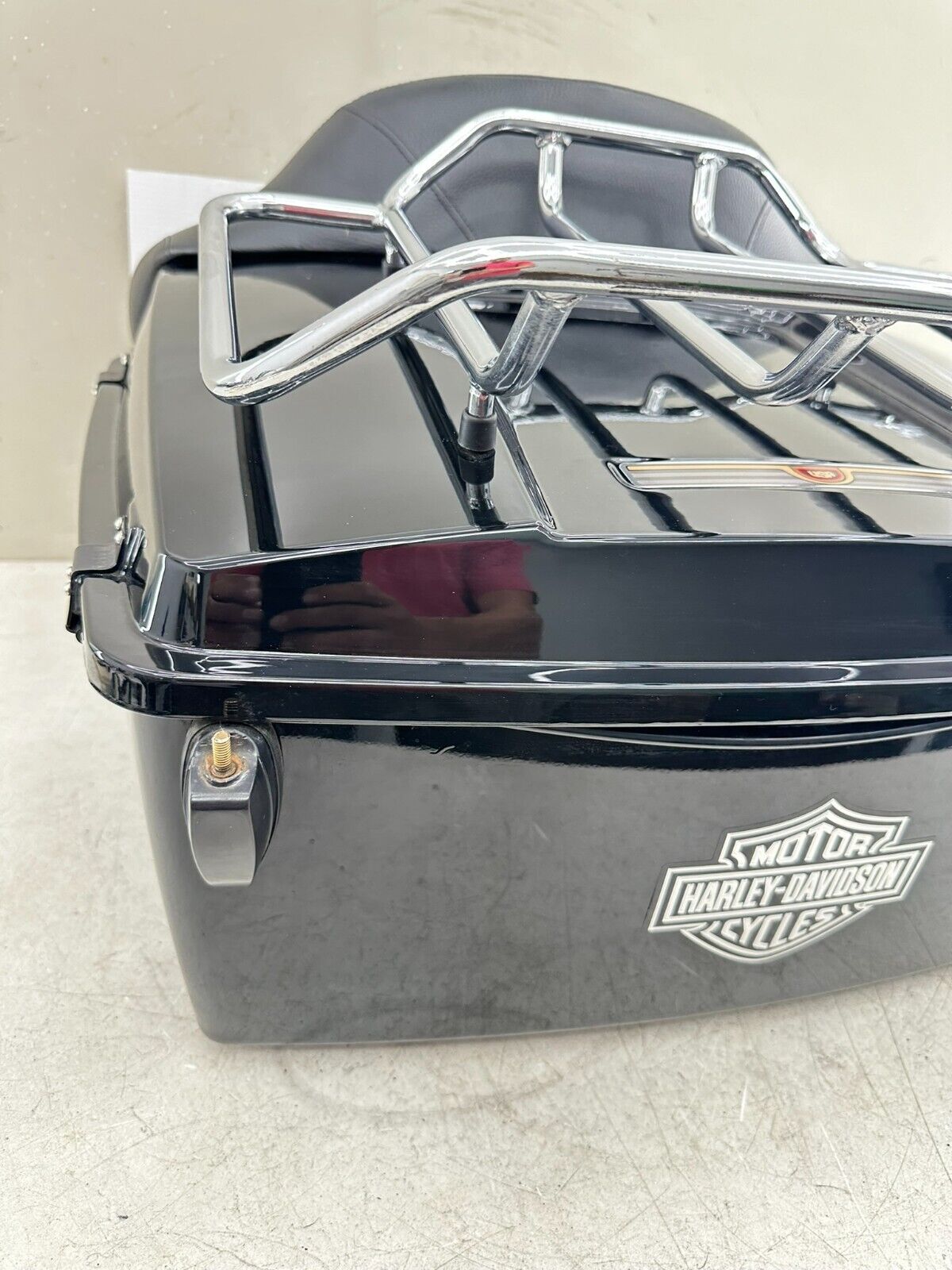 2003 HARLEY ELECTRA GLIDE classic Trunk Top Box W/ Luggage Lock + Key