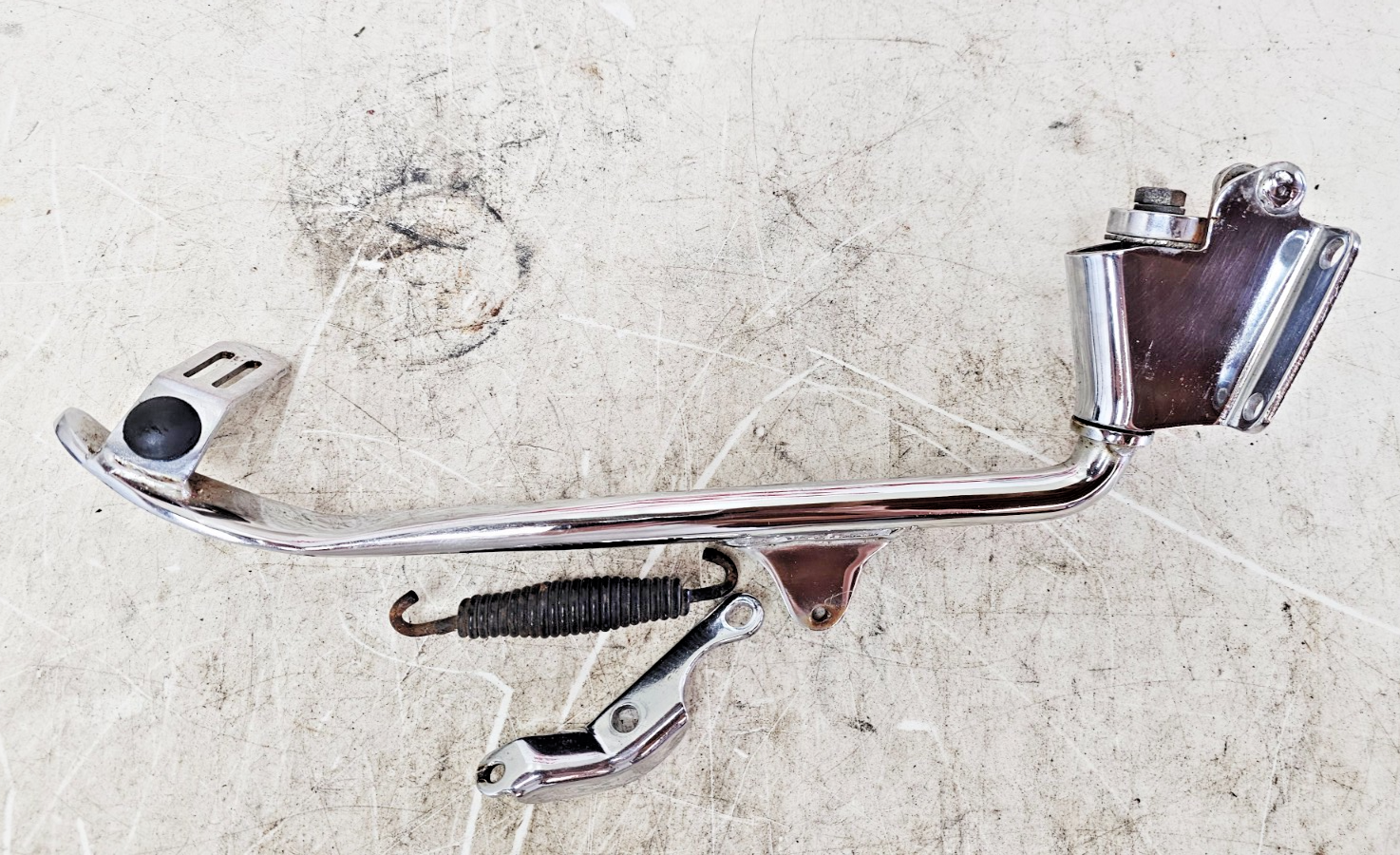 1999 HARLEY SOFTAIL Chome  Kickstand Jiffy Kick Side Stand