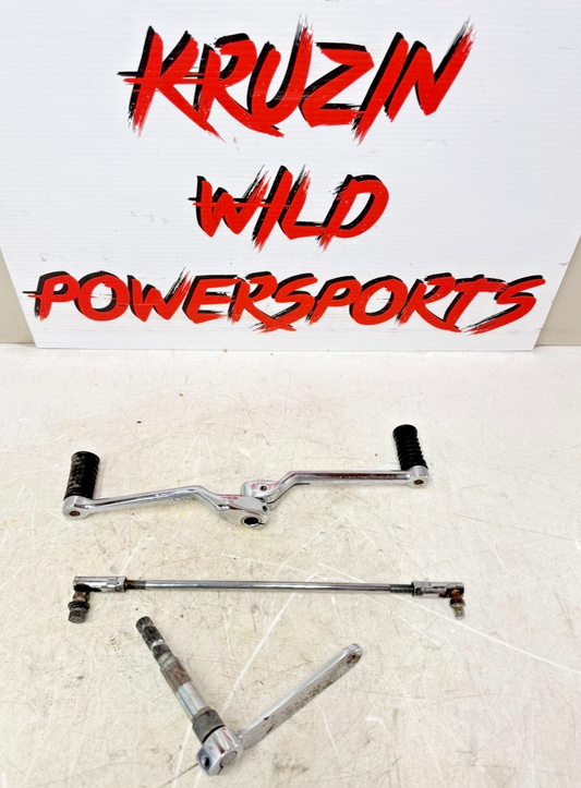 1995 HARLEY FLH ELECTRA GLIDE Heal Toe Gear Shifter Shift Lever & Rod Linkage
