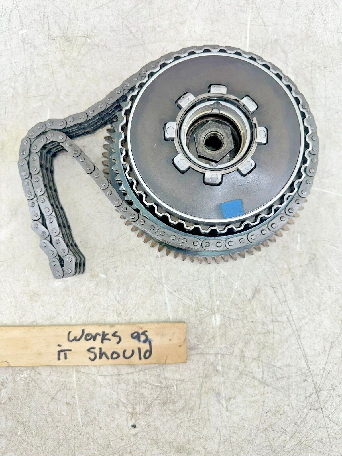 1997 HARLEY SPORTSTER Primary Clutch Basket + Chain