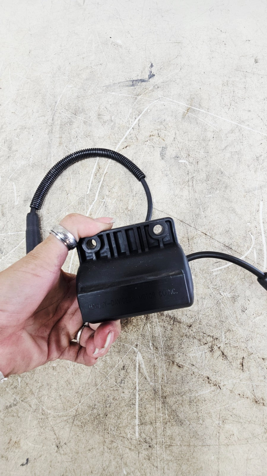 1996 HARLEY SOFTAIL Ignition Coils + Plug Wires 31614-83A