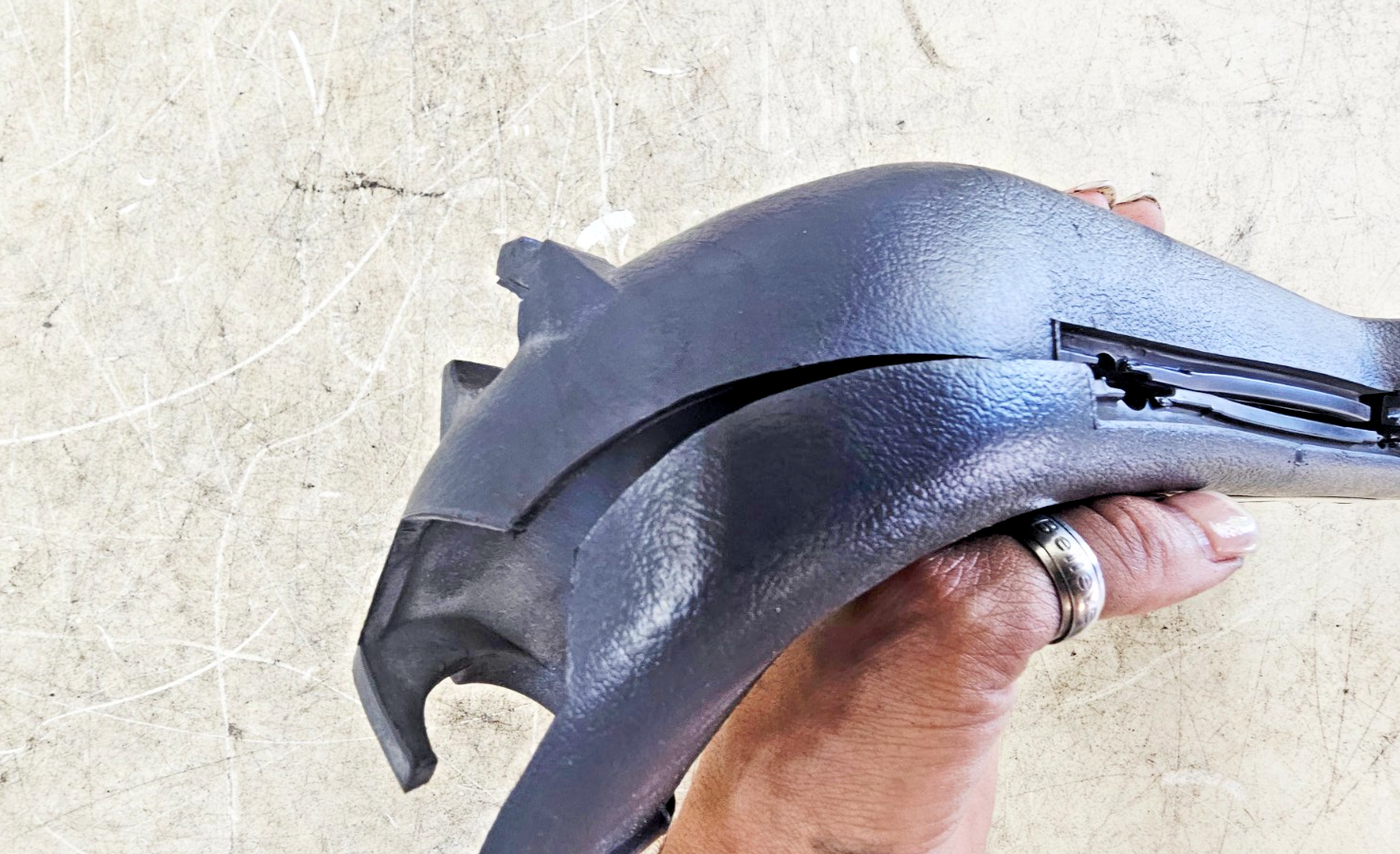 1993 HONDA GOLDWING GL1500 Handlebar Rubber Trim Covers