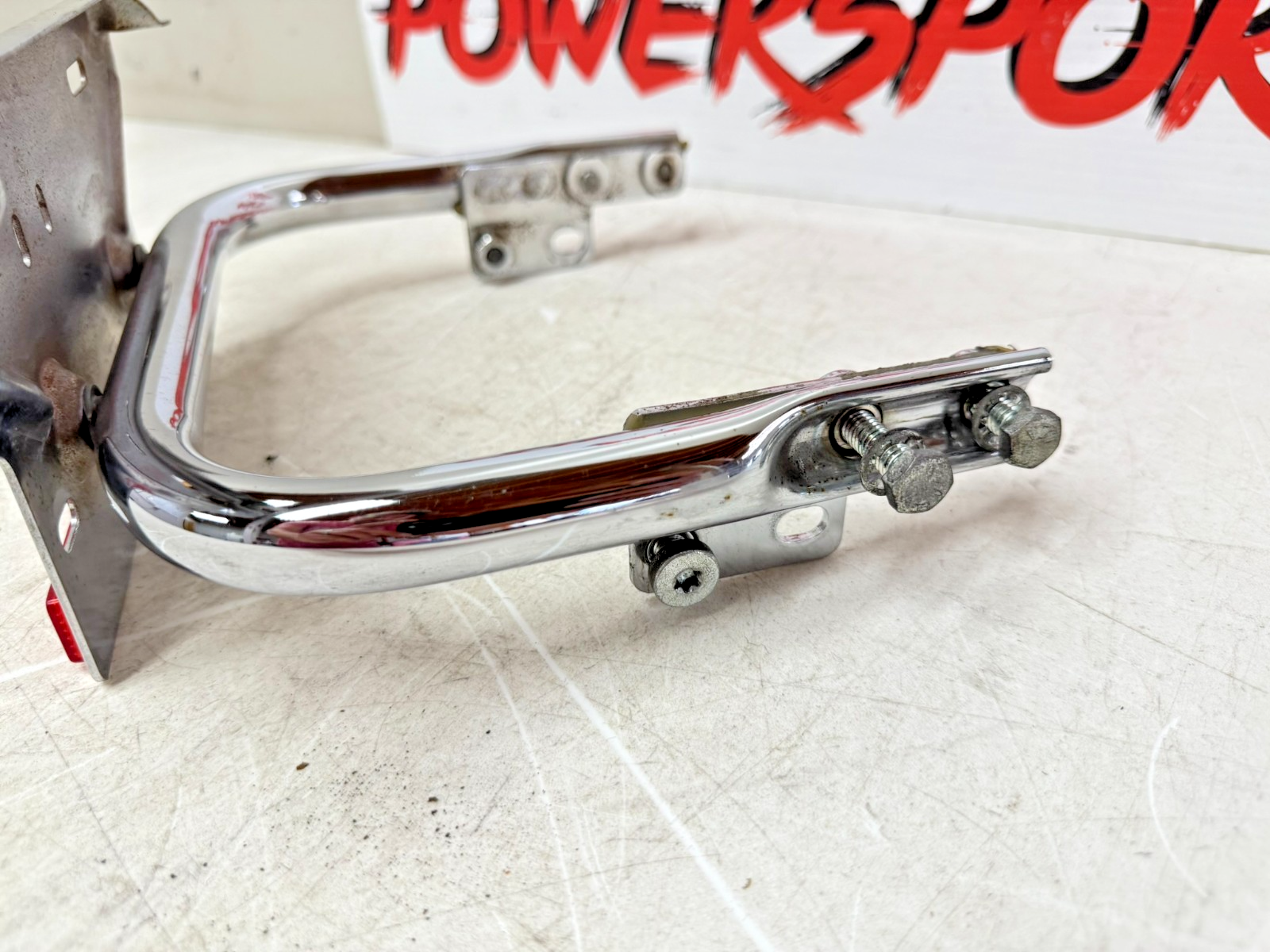 2003 HARLEY ELECTRA GLIDE License Plate Support Rail Bar Holder & Mount