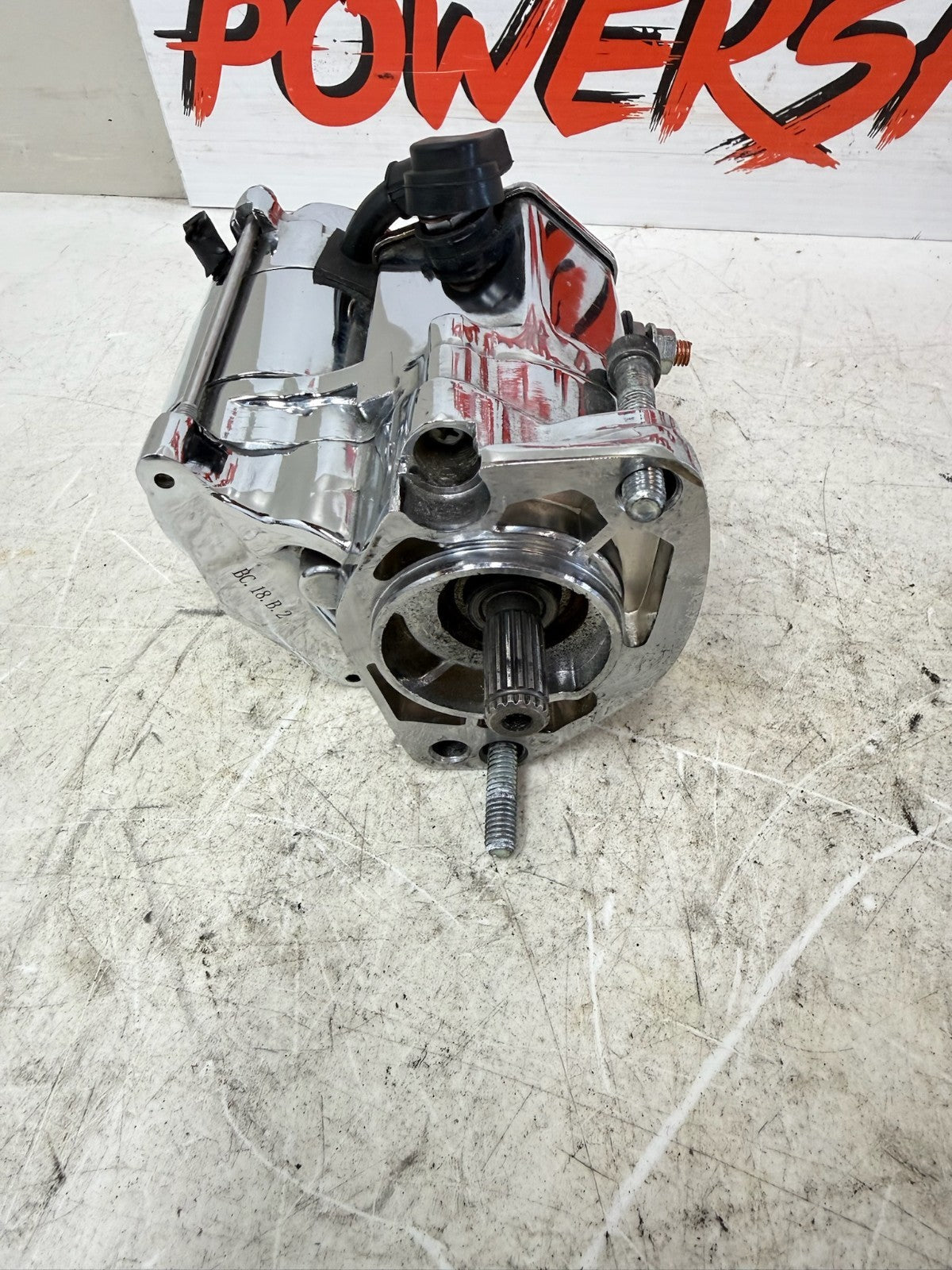 1995 HARLEY FLH ELECTRA GLIDE Engine Starter Motor Chrome