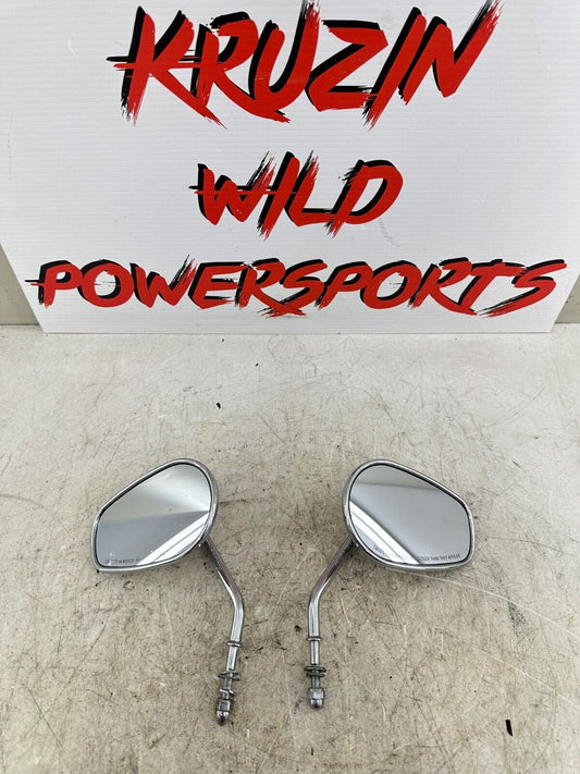 1995 HARLEY SOFTAIL Chrome Right Left Mirrors