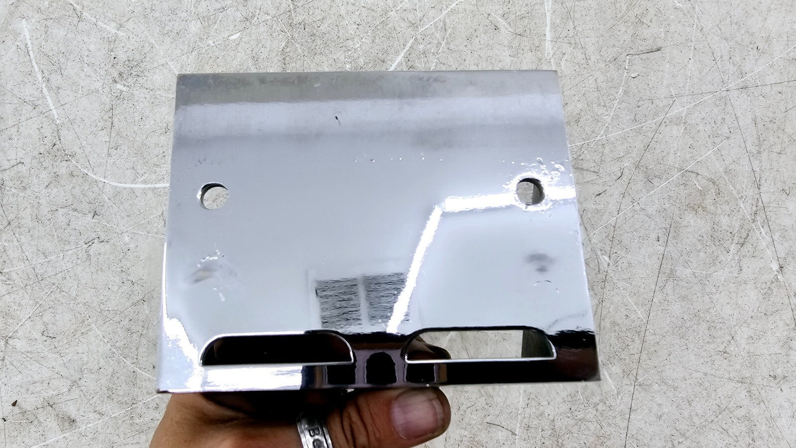 1988 HARLEY SOFTAIL Voltage Regulator Chrome Cover