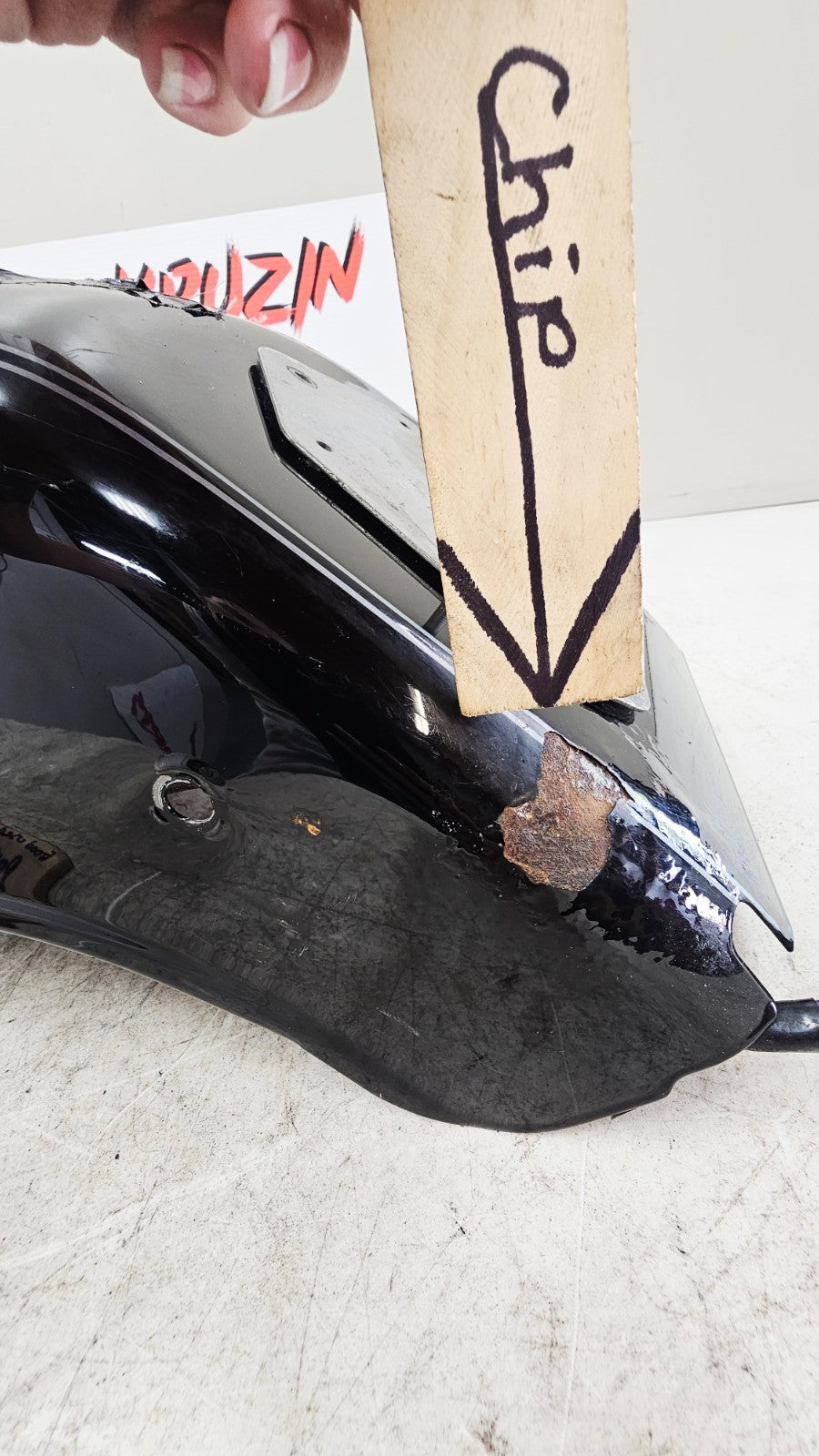 2000 HARLEY SOFTAIL DEUCE OEM HD Rear Wheel Fender