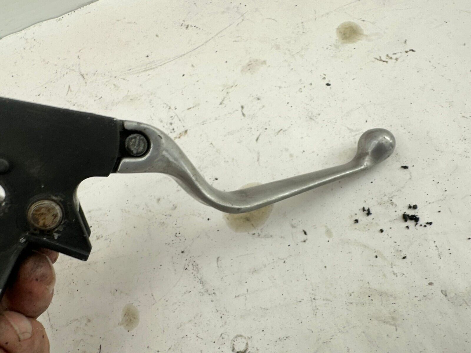 1990 HARLEY ELECTRA TOUR GLIDE  Clutch Lever + Perch MTG Bracket