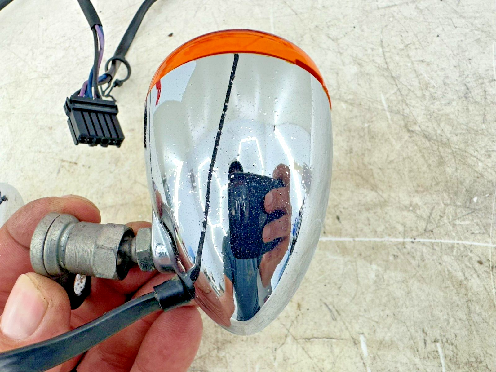2002 HARLEY SOFTAIL Front Turn Signals Handlebar Mounted