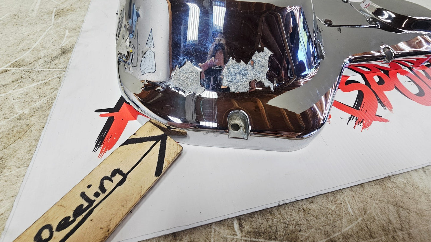 1996 HARLEY FLH ELECTRA GLIDE Outer Primary Clutch Cover Case Chrome Housing