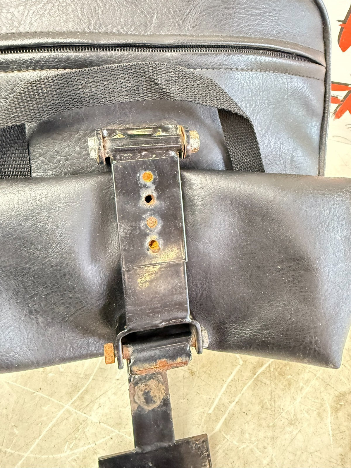 2002 Honda Goldwing GL1800 Utopia Backrest Pad w/ Pouch & MTG Bracket