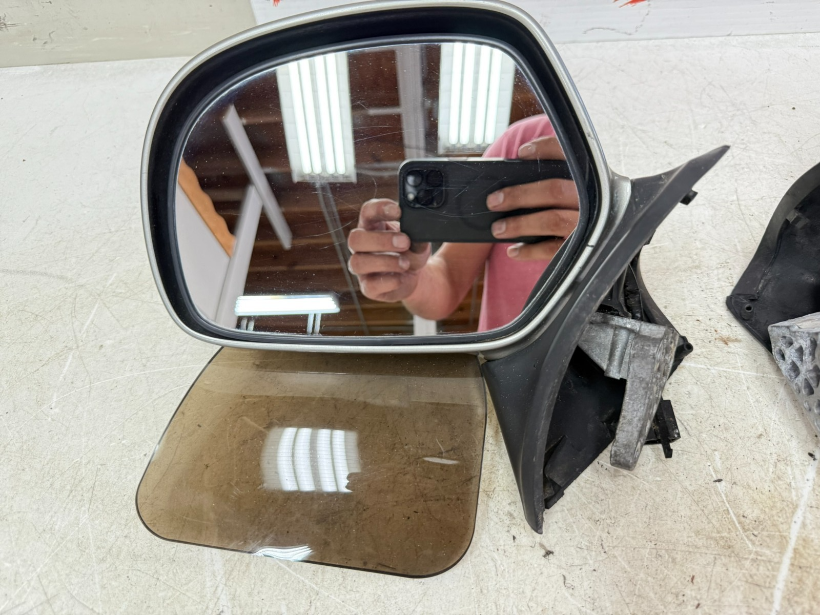 2002 Honda Goldwing GL1800 Right Left Mirrors w/ Turn Signal & Wing Deflector