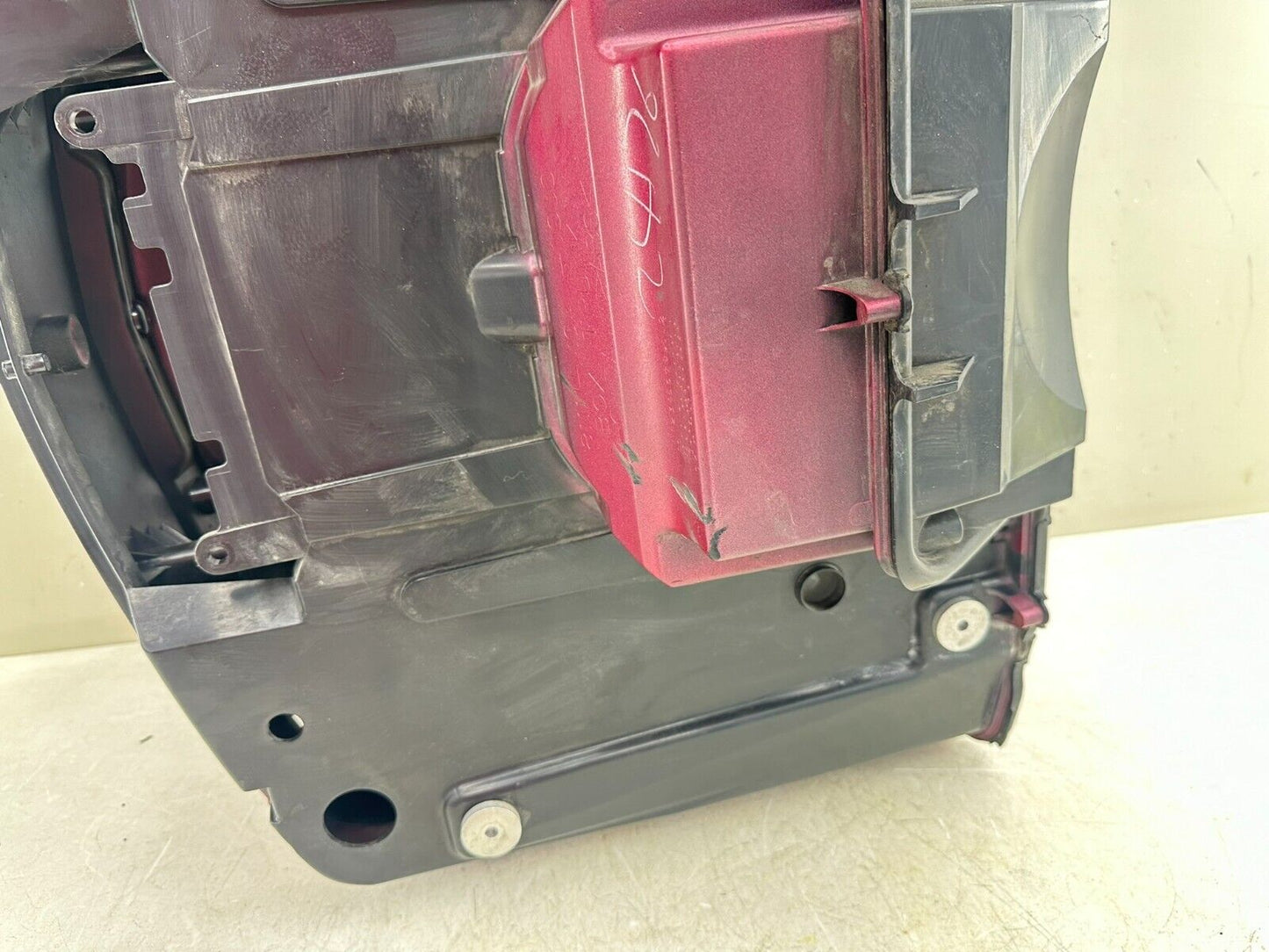 2004 Honda Goldwing GL1800 Red Lower Trunk Base Bottom Case 81111-MCA-0000
