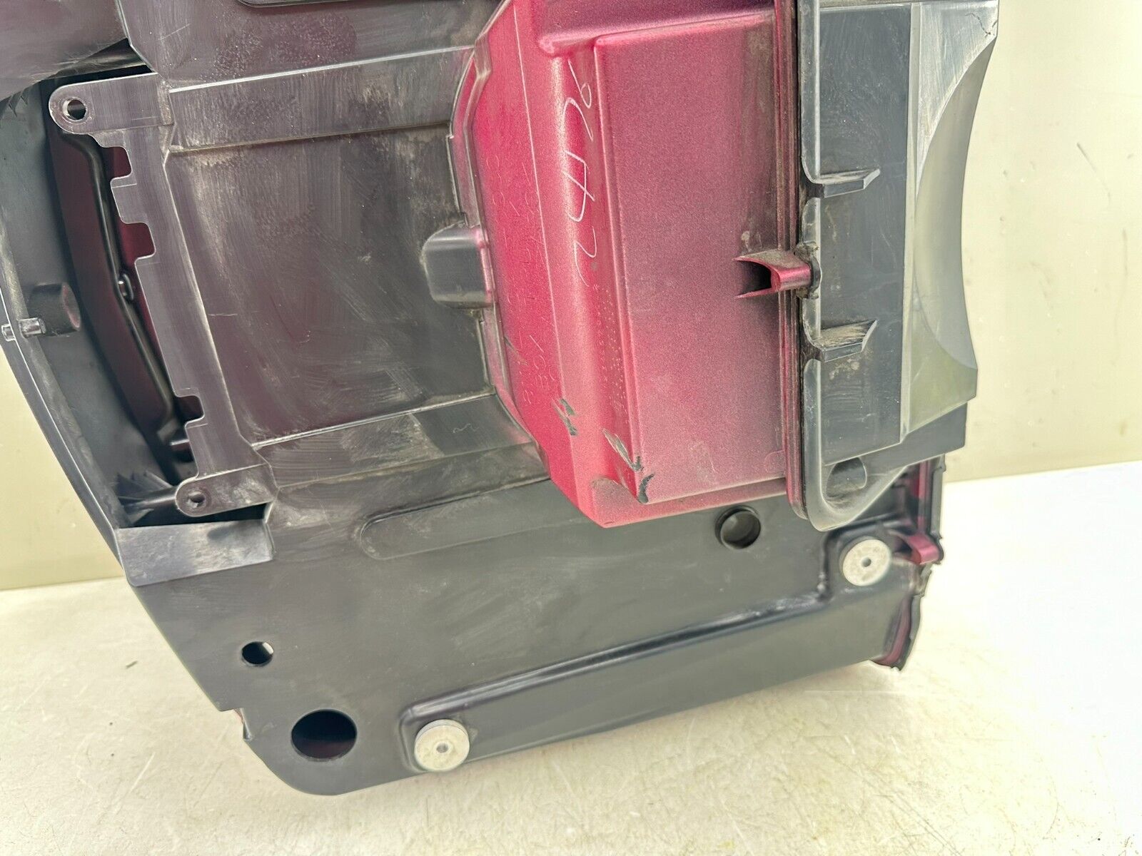 2004 Honda Goldwing GL1800 Red Lower Trunk Base Bottom Case 81111-MCA-0000