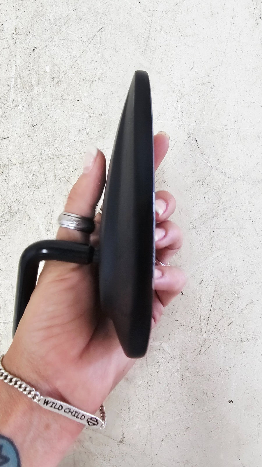 1993 HARLEY SOFTAIL Right Left Mirror Rear View Mirrors Black