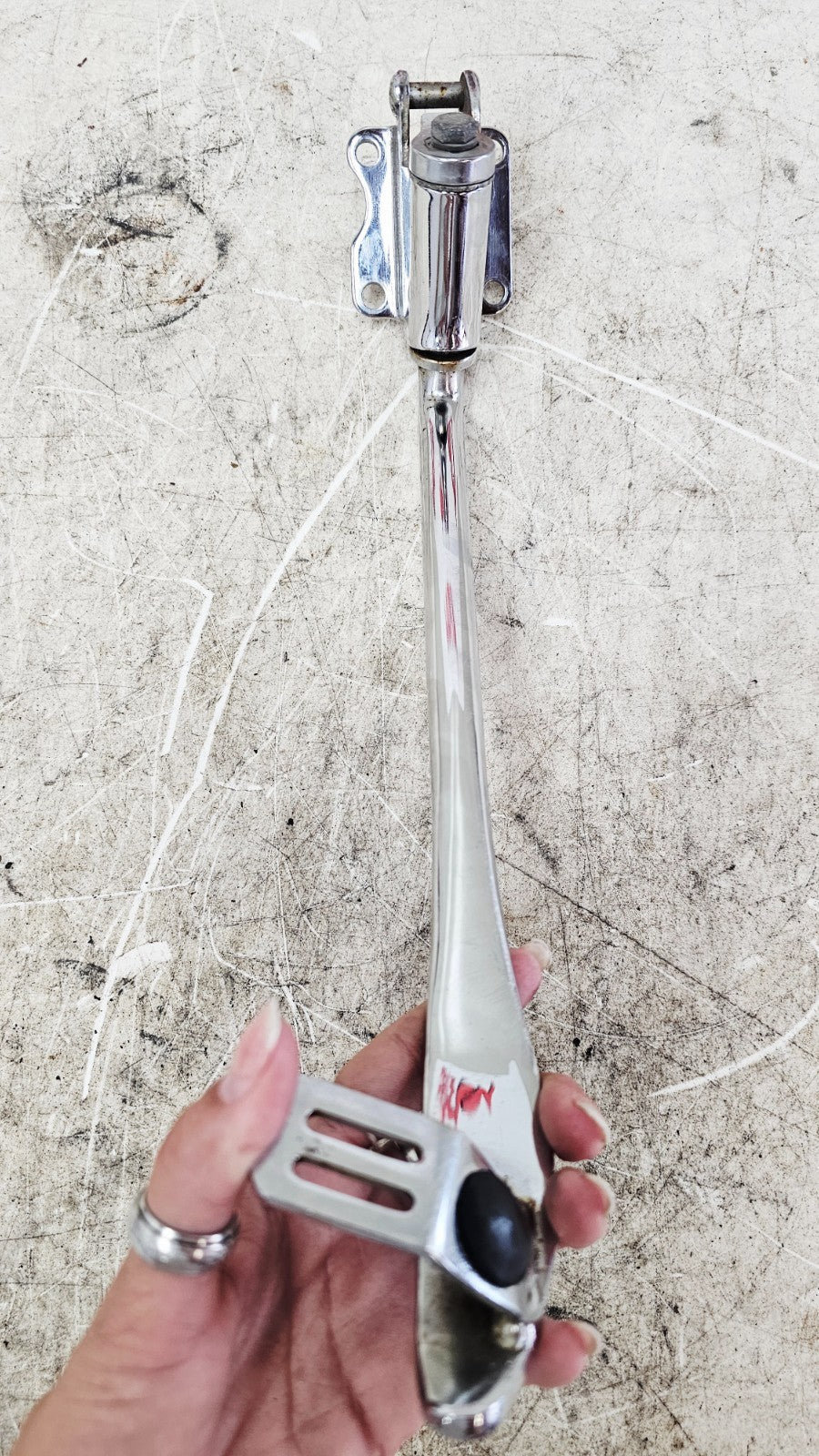 1999 HARLEY SOFTAIL Chome  Kickstand Jiffy Kick Side Stand