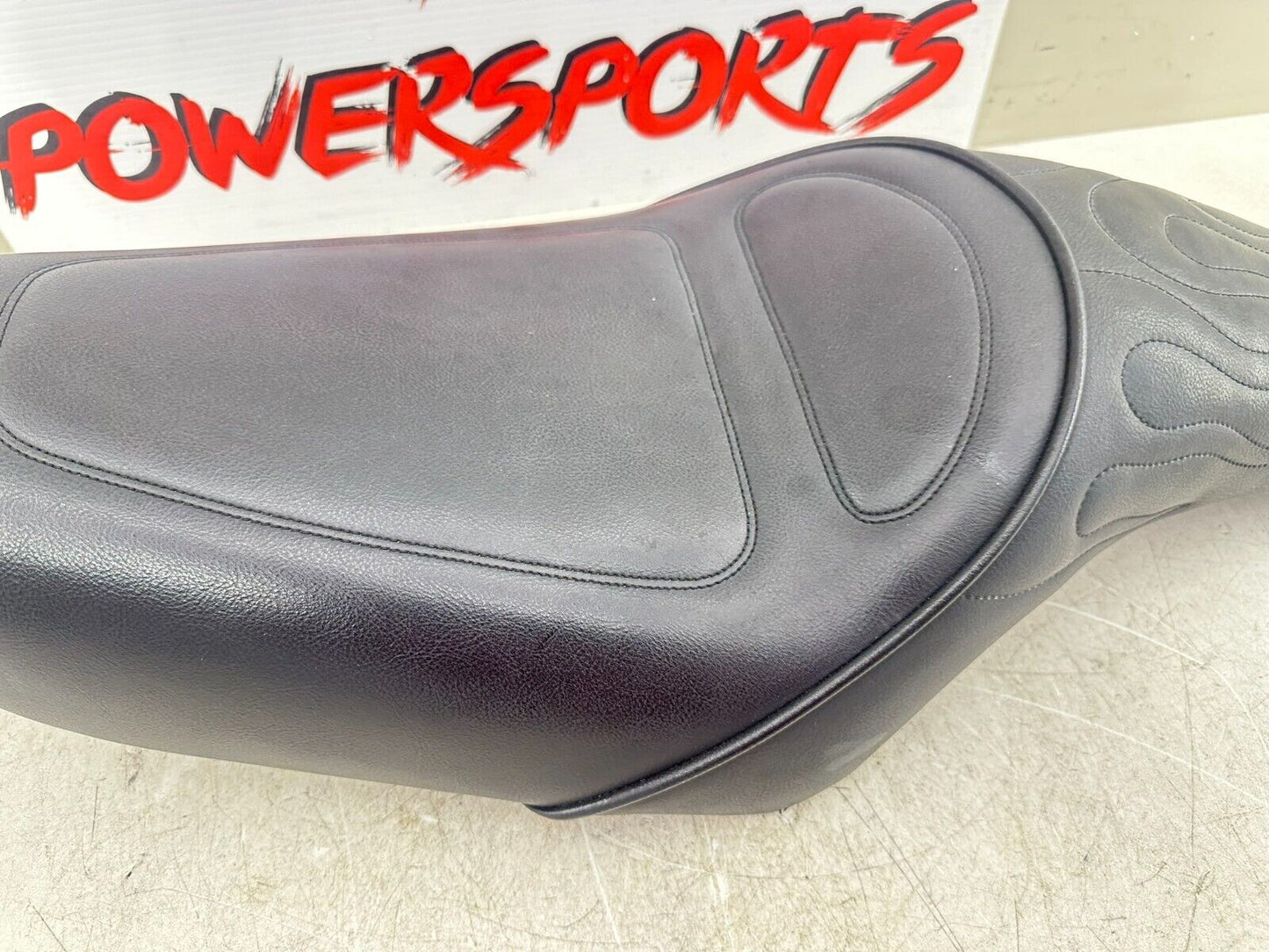 1997 HARLEY SPORTSTER Drag Specialties Predator Flame Seat Saddle DS-911110B